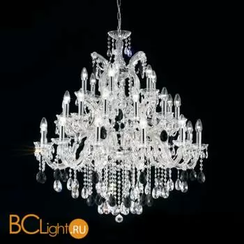 Люстра Masiero Ottocento VE 918/30 CG tr+black