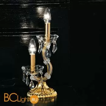 Настольная лампа Masiero VE 940/TL2 MT HALF CUT GLASS