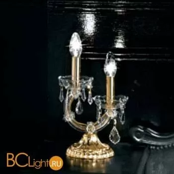 Настольная лампа Masiero Ottocento VE 944/TL2 MT Cut crystal