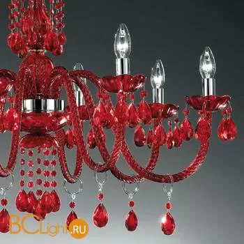 Люстра Masiero Milord 8 VV Red/ ORG/12/RD - Фото 2