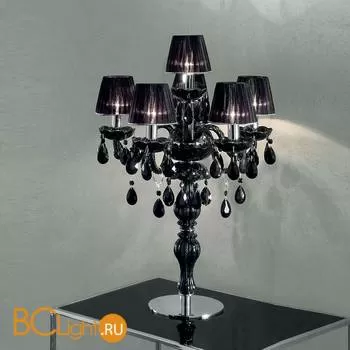 Настольная лампа Masiero Milord TL5+1 VV Black / ORG/12/BK - Фото 1