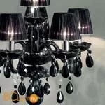 Настольная лампа Masiero Milord TL5+1 VV Black / ORG/12/BK - Фото 2