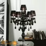 Настольная лампа Masiero Milord TL5+1 VV Black / ORG/12/BK