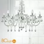 Люстра Masiero Milord 8 CRY transp / ORG/12/XX