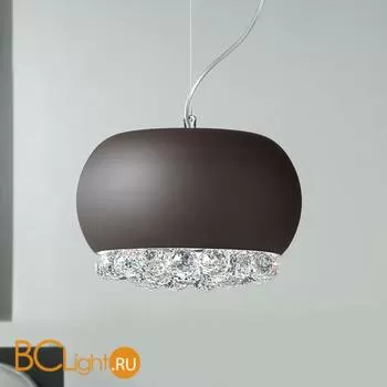 Подвесной светильник Masiero Mir S2 CUT CRYSTAL / bronze