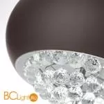 Подвесной светильник Masiero Mir S2 Swarovski ELEMENTS / bronze - Фото 0