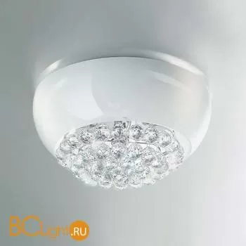 Потолочный светильник Masiero Mir PL6 Swarovski ELEMENTS / WH