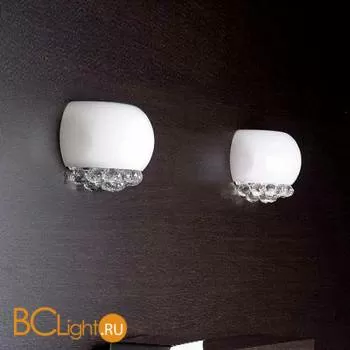Настенный светильник Masiero Mir A1 CUT CRYSTAL / WH