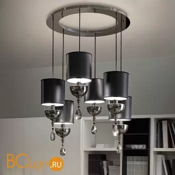 Подвесной светильник Masiero Nuare PL6 /G08/ SAT/17H17/SN