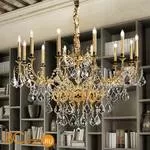 Люстра Masiero Odessa 12 95 G03 CUT CRYSTAL