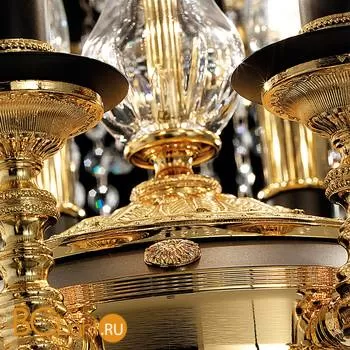 Потолочная люстра Masiero Odessa PL8 90 G03 CUT CRYSTAL - Фото 0