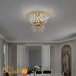 Потолочная люстра Masiero Odessa PL8 90 G03 CUT CRYSTAL