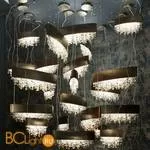 Подвесной светильник Masiero Ola S4 OV 50 G01 amber LED - Фото 0