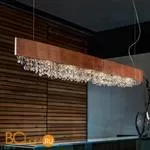 Подвесной светильник Masiero Ola S6 OV 160 F03 STD LIGHT / COLORED GLASS