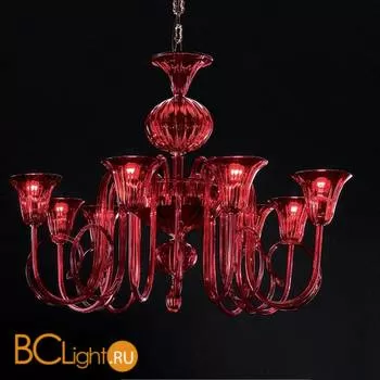 Люстра Masiero Eclettica Profondo Rosso S8