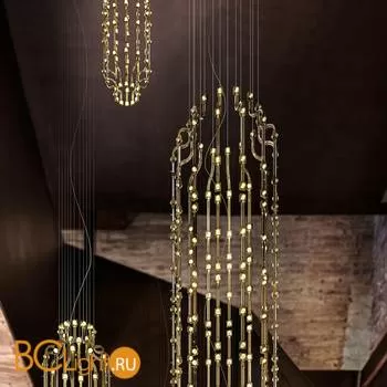 Подвесной светильник Masiero Raqam M7 BASIC BATCH A 6 X 20 + MODULO 7 X 10 G03