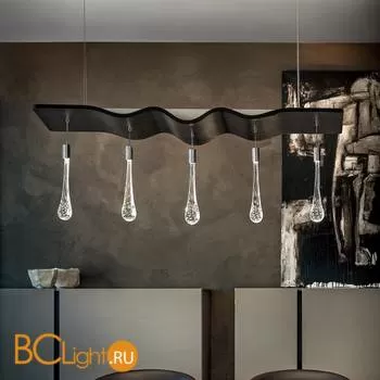 Подвесной светильник Masiero Eclettica Ripple S WENGE