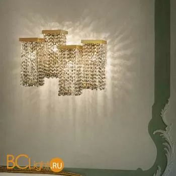 Настенный светильник Masiero Skyline A4 G14 CUT CRYSTAL