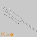 Заглушка с питанием для системы Axity Maytoni Accessories for system CA003EC-B - Фото 4