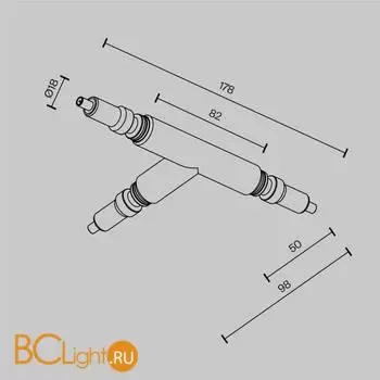 Фиксатор для накладного монтажа системы Axity Maytoni Accessories for system CA007TC-BS - Фото 4