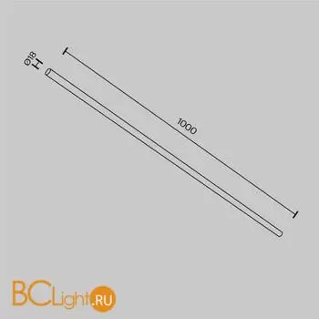 Соединитель для системы Axity Maytoni Accessories for system CA001-L1000-B - Фото 4