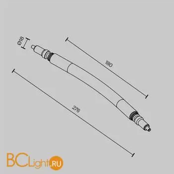 Гибкий коннектор для системы Axity Maytoni Accessories for system CA005FC-B - Фото 4