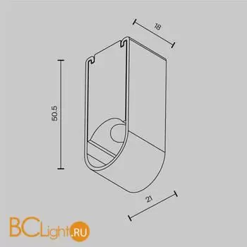 Фиксатор для накладного монтажа для системы Axity Maytoni Accessories for system CA010SM-B - Фото 4