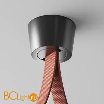 Чаша накладная Parity для двойного вывода ленты черная Maytoni Accessories for system Parity TRA130CRDuo-B - Фото 1