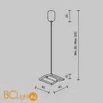 Подвес для ремня Parity черный Maytoni Accessories for system Parity TRA130SW-B - Фото 2