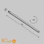 Шинопровод Maytoni Accessories for system Shelf CA012-TRX-900-B - Фото 5