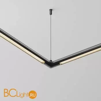 Угловой коннектор без ввода питания Maytoni Accessories for system Shelf CA014CL-B - Фото 0