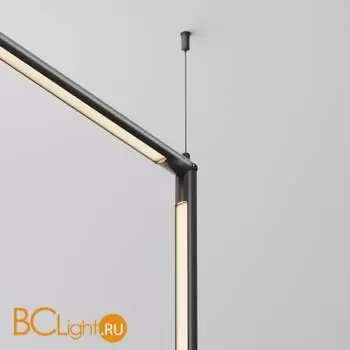 Угловой коннектор без ввода питания Maytoni Accessories for system Shelf CA014CL-B - Фото 2