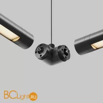 Угловой коннектор без ввода питания Maytoni Accessories for system Shelf CA014CL-B - Фото 3