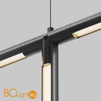 T-образный плоский коннектор без ввода питания Maytoni Accessories for system Shelf CA015TC-B - Фото 4