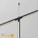 T-образный плоский коннектор без ввода питания Maytoni Accessories for system Shelf CA015TC-B - Фото 2