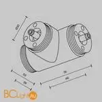 T-образный плоский коннектор без ввода питания Maytoni Accessories for system Shelf CA015TC-B - Фото 6