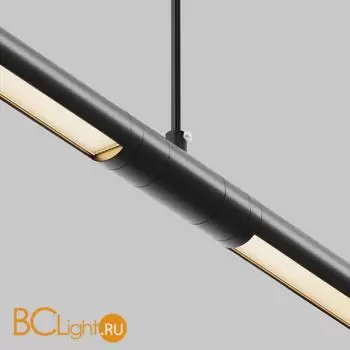 Прямой коннектор с вводом питания Maytoni Accessories for system Shelf CA013IC-P-B - Фото 1