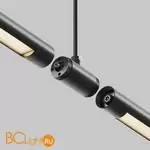 Прямой коннектор с вводом питания Maytoni Accessories for system Shelf CA013IC-P-B - Фото 2