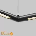 Угловой коннектор 120° без ввода питания Maytoni Accessories for system Shelf CA018LWC-B - Фото 1