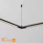 Угловой коннектор 120° без ввода питания Maytoni Accessories for system Shelf CA018LWC-B - Фото 0