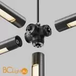 Х-образный вертикальный коннектор с вводом питания Maytoni Accessories for system Shelf CA019L4C-P-B - Фото 2