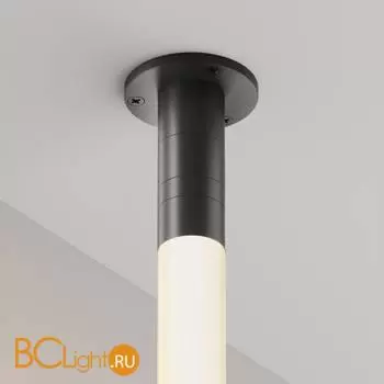 Основание для накладного монтажа с внешней резьбой с вводом питания Maytoni Accessories for system Shelf CA022BO-P-B - Фото 1