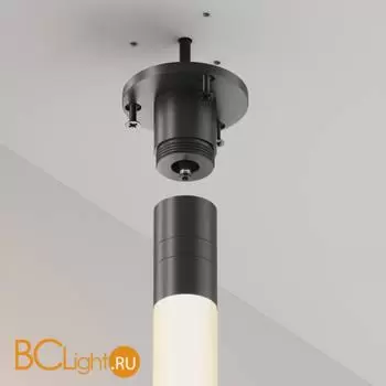 Основание для накладного монтажа с внешней резьбой с вводом питания Maytoni Accessories for system Shelf CA022BO-P-B - Фото 2