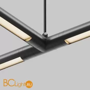 T-образный плоский коннектор для системы Shelf с вводом питания Maytoni Accessories for system CA015TC-P-B - Фото 1