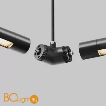 Угловой коннектор 120° для системы Shelf с вводом питания Maytoni Accessories for system CA018LWC-P-B - Фото 2