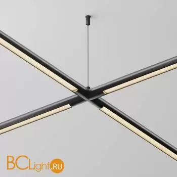 Х-образный вертикальный коннектор для системы Shelf без ввода питания Maytoni Accessories for system CA017TX-B - Фото 0