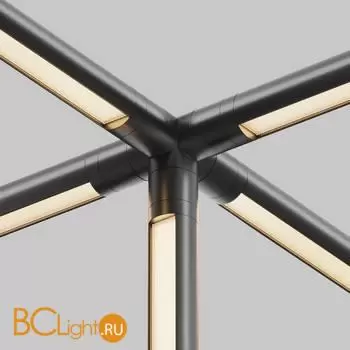 Пятиконечный коннектор для системы Shelf без ввода питания Maytoni Accessories for system CA020L5C-B - Фото 1