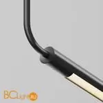 Заглушка для подвесного монтажа системы Shelf без ввода питания с тросом Maytoni Accessories for system CA024PL-B - Фото 1