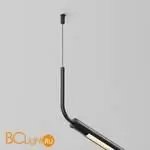 Заглушка для подвесного монтажа системы Shelf без ввода питания с тросом Maytoni Accessories for system CA024PL-B - Фото 0