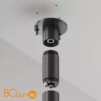 Основание для накладного монтажа системы Shelf с внутренней резьбой без ввода питания Maytoni Accessories for system CA023BI-B - Фото 2